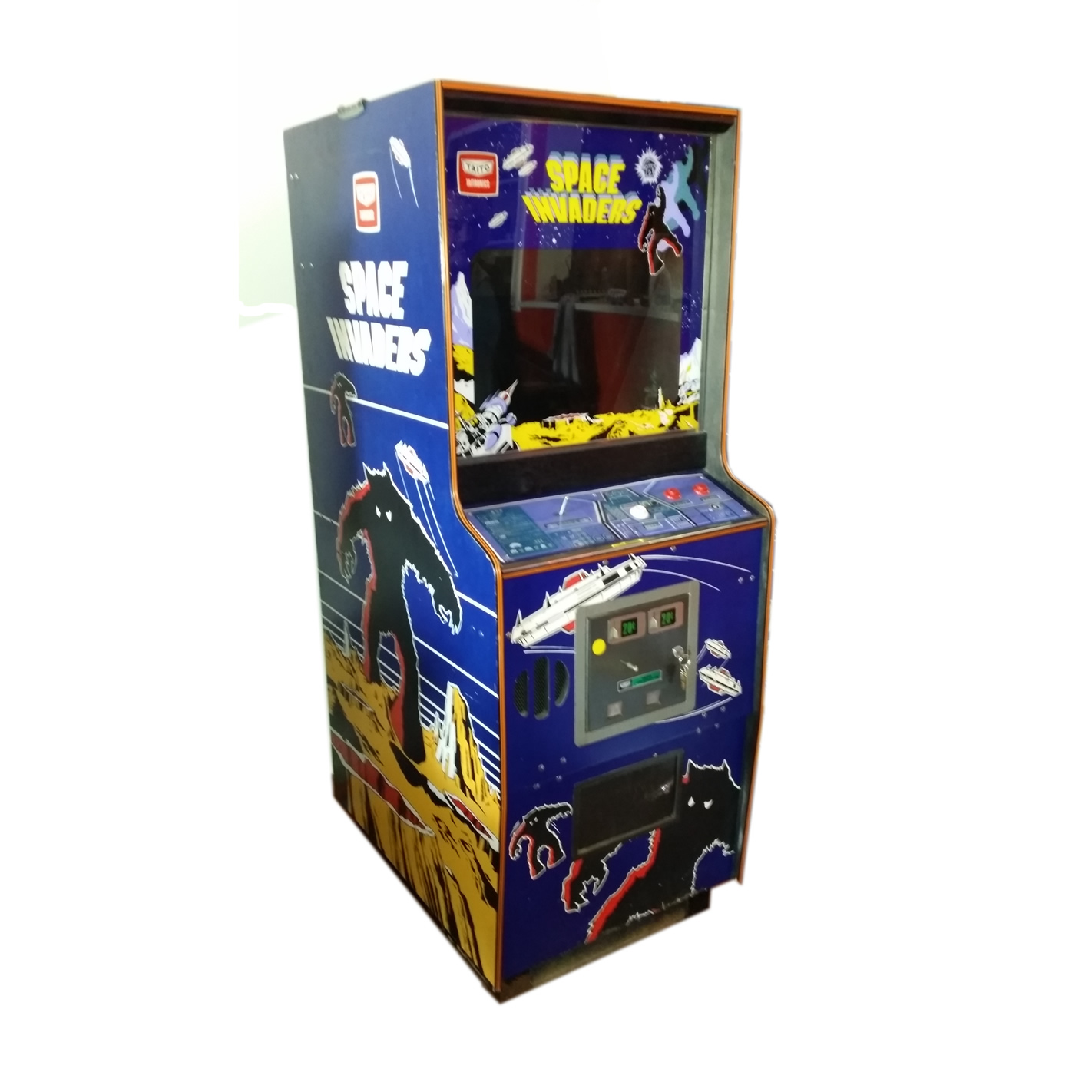 Image result for space invaders arcade machine