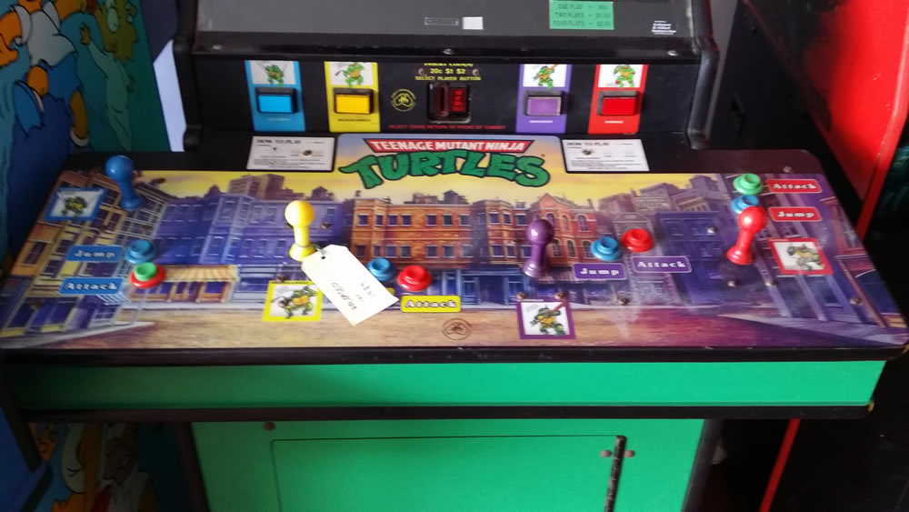 Teenage Mutant Ninja Turtles Arcade Machine
